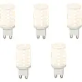 LUEDD Sett med 5 smarte G9 LED-pærer 2,5W 250 lm 2700K