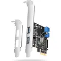 Axagon Pceu232rs 2+2x Usb 5gbps Pcie-kort