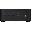 MSI Cubi NUC 13MQG-066BEU, PC-størrelse 0,84L, Barebone Mini PC, Intel SoC, Ethernet LAN, Wi-Fi 6E (802.11ax), 120 W