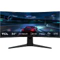 TCL 34r83q 34´´ Wqhd Va Qled 170hz Gaming-skjerm