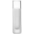 Leonardo 18632, Cylinder formet Vase, Glass, Gjennomsiktig, Hvit, Blank/Matt, Bord, Innendørs
