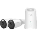 HomeGuard Active Defender - NVR + kamera(er) - AC-drevet, batteridrevet - 10 kanaler - 2 kamera(er) - CMOS