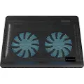 Conceptronic CNBCOOLPAD2F - Notebookkjølepute - 15.6