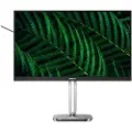 Philips 27B2G5200 - LED-skjerm - 27 - 1920 x 1080 Full HD (1080p) @ 100 Hz - IPS - 1500:1 - HDMI, VGA, DisplayPort - høyttalere - sølv, koksgrå