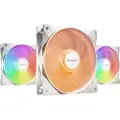 be quiet! LIGHT WINGS LX White (3-pack) - Kabinettvifte - 120mm - Hvit med RGB-lys - 25 dBA