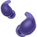 Sony LinkBuds Fit - True wireless-hodetelefoner med mikrofon - i øret - Bluetooth - aktiv støydemping - fiolett