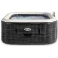 Intex Utendørs Boblebad Bubbias Graystone Deluxe For 4 Personer 795l 211x211x71 Cm