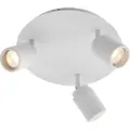 QAZQA Moderne baderomsspotlight hvit 3-lys IP44 - Ducha