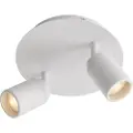 QAZQA Moderne baderomsspotlight hvit 2-lys IP44 - Ducha