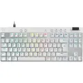 Logitech G PRO X TKL - Magnetic Analog - Linear - Gamingtastatur - Uten numpad - Nordisk - Hvit