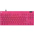 Logitech G PRO X TKL - Magnetic Analog - Linear - Gamingtastatur - Uten numpad - Nordisk - Rød