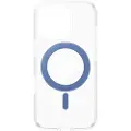 PanzerGlass Feature Case Transparent w. Blue Kickstand & MagSafe iPhone 16 Pro