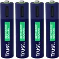 Trust 25671 Oppladbart Batteri 4 Enheter