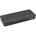 Kensington SD5920T EQ - Dokkingstasjon - for bærbar - USB4 / Thunderbolt 4 - 2 x HDMI, 3 x DP, 2 x Thunderbolt 4 - 1GbE, 2.5GbE - 149.1 watt - Europa