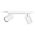 Signify Idris Ceiling/Wall Spotlight 2x, Rail lighting spot, GU10, 2 bulb(s), LED, 220-240 V, White