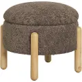 House Nordic House NordicPuff MedasBrunFotskamler & pufferFra Homeroom