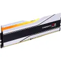 G.Skill Trident Z5 Neo RGB - DDR5 - sett - 32 GB: 2 x 16 GB - DIMM 288-pin - 6400 MHz / PC5-51200 - CL32 - 1.4 V - ikke-bufret - on-die ECC - hvit
