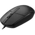 Sandberg USB Mouse - Mus - Optisk - 3 knapper - Svart