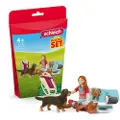 Schleich Pocket Set Overnight stay with Hannah