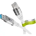 Goobay Ethernet-kabel USB-A 3.0 til RJ45, 5 m