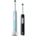 Oral-B Pro Series 1 Duo Pack elektrisk tannbørste, svart / blå