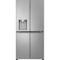 LG GML861PYPE - Kjøleskap/fryser - fransk dør underfryser med vannautomat, isdispenser - Wi-Fi - bredde: 83.5 cm - dybde: 73 cm - høyde: 178.7 cm - 506 liter - Klasse E - primasølv