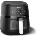 Philips 2000 Series NA221 - Varmluftsteker - 4.2 liter - 1.5 kW - svart / sølv