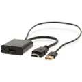 Nedis Gull Hdmi Hann Til Displayport Hann/usb-a Hann Rett Pvc-belagt Adapter
