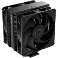Cooler Master Hyper 212 Black X Duo, Luftkjøler, 12 cm, 690 RPM, 2500 RPM, Sort