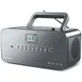 Muse M-30 BT, Digitalt, FM, MW, PLL, 87,5 - 108 MHz, 522 - 1620 kHz, Spiller, CD, CD-R, CD-RW