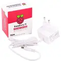 Raspberry Pi Pi - Strømadapter - AC 115/230 V - hvit - for Raspberry Pi 4 Desktop Kit, 4 Model B, 4 Model B Starter Kit, 4 Starter Kit