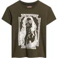 Superdry Pop Archive Super Fitted Kortarmet T-skjorte