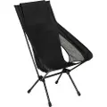 Helinox Chair One Highback (RE), 145 kg, Campingstol, 4 ben, 1,16 kg, Aluminium, Nylon, Polyester, Gummi, Silikon, Sort