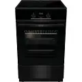Gorenje Advanced GEIT5C60BPG - Komfyr - frittstående - bredde: 50 cm - dybde: 59.4 cm - høyde: 85 cm - med selvrens - svart