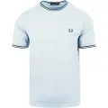 Fred perry Twin Tipped Kortarmet T-skjorte