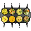 Fritel 142855, Benkeplate, Aluminium, Sort, Grå, Aluminium, 80 x 150 mm, 8 person(er)