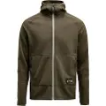 Lundhags Tived Merino Hoodie, mellomlag, herre, grønn