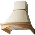 Hansa OKC611RH, 620 m³/t, Eksos/resirkulerende, Veggmontert, Beige, Knapper, 12 cm