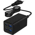 Gembird 2a2c-pd Usb-a Og Usb-c Vegglader 65w