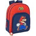 Safta 612508609 Small Super Mario Trick 9.50l 27x33x10 Cm Ryggsekk