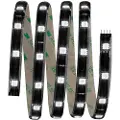 Paulmann 703.19, Universale lysstriper, Ambience, Innendørs, Klebende teip, Sort, Plast