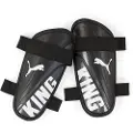 Puma KING Strap Shin Guards, Accessories, Black/White, S