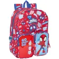 Safta 642532185 Spidey Rescue 21l 34x26x11 Cm Ryggsekk