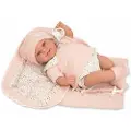 Munecas Arias Elegance Babyto Dukke Med Vektteppe 35 Cm