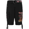 Brandit Iron Maiden Savage Number Of The Beast Shorts