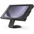 Compulocks Galaxy Tab A9+ Apex Enclosure Core Stand - Innhegning - for nettbrett - låsbar - metall - svart - skjermstørrelse: 11 - skranke, veggmonterbar - for Samsung Galaxy Tab A9+