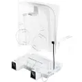 Oniverse Nexus 5 Cooling and charging stand - White (PS5/ PS5 Slim) - Miscellaneous Tilbehør til spillkonsoll - Sony PlayStation 5