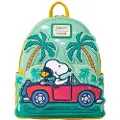 Loungefly Peanuts Snoopy Road Trip Miniryggsekk