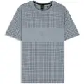 Hugo Boss for man. 50543806 Check GL grey T-shirt (M), Casual, Polyester, Short sleeve