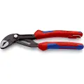 Knipex 87 02 180 T, Skrutang, 4,2 cm, 3,6 cm, Kromvanadiumstål, Plast, Sort, Blå, Rød